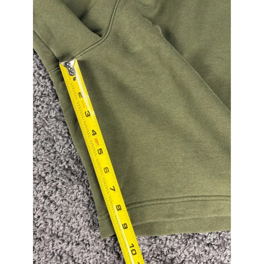 Nike Mens Sportswear Big Swoosh Fleece Shorts Olive Green BV2772-326 L - Picture 5 of 5